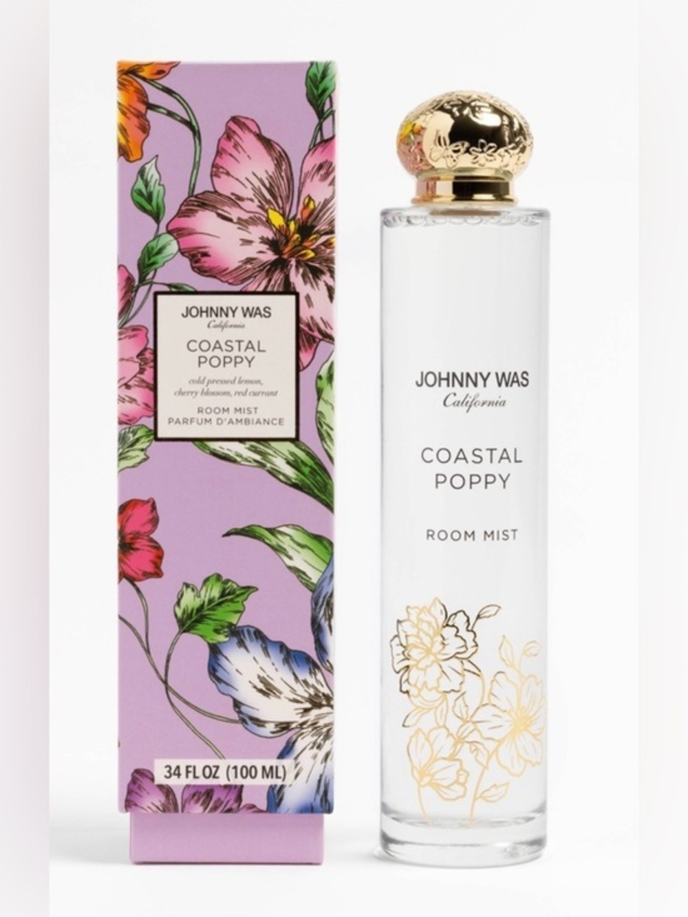 Johnny Was Coastal Poppy Room/Linen Spray